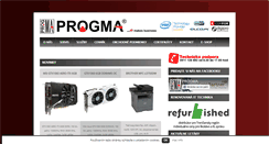 Desktop Screenshot of progma.sk